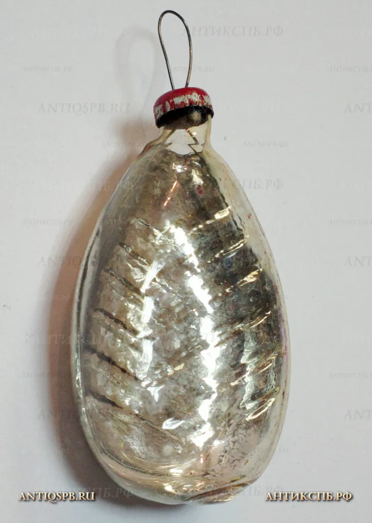 Елочная игрушка стеклянная "Фонарик". СССР. №19359.76